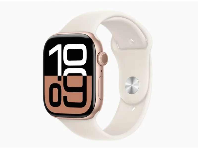 Apple Watch S10 alu rose gold 46mm GPS sports starlight (MWWU3QF/A)