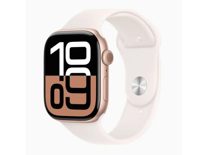 Apple Watch S10 Alu Rose or 46mm GPS+Cell Sports Rose Clair (MWY63QF/A)