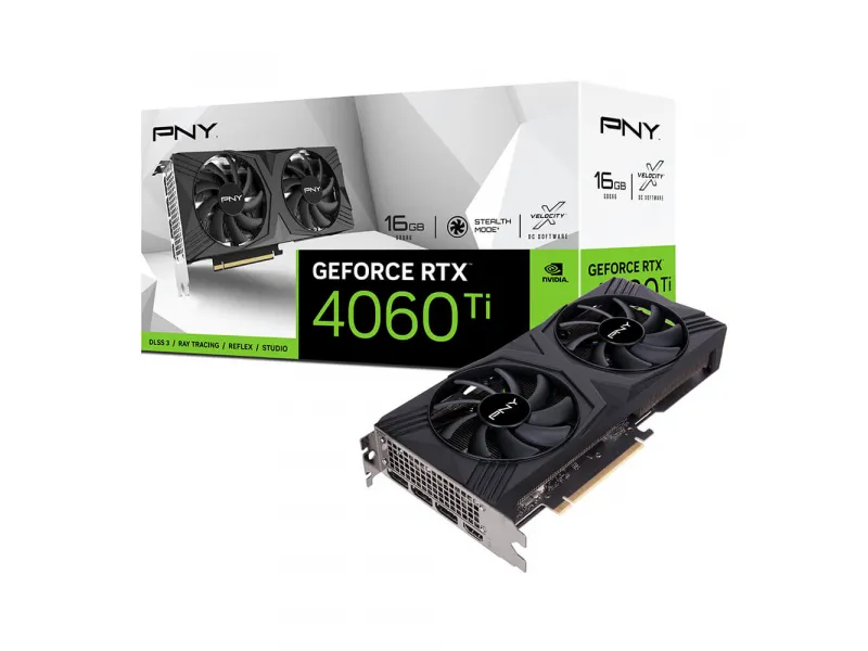 PNY GeForce RTX 4060 Ti 16 GB GDDR6 128 Bit VCG4060T16DFXPB1